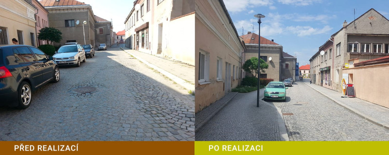Město Tovačov - Rekonstrukce ulice Förchtgottova