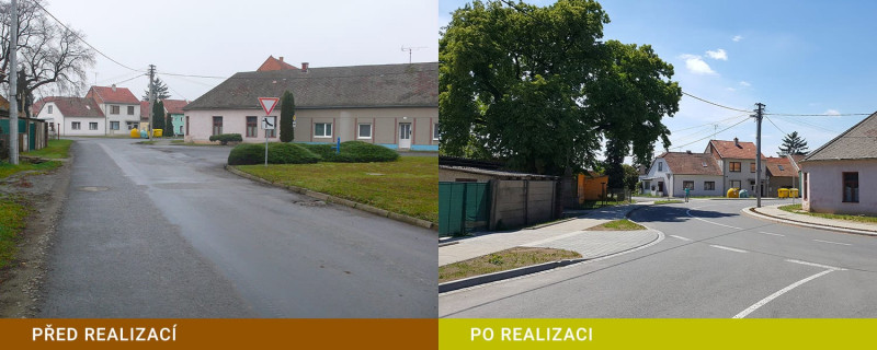 SSOK, Obec Vranovice-Kelčice - Průtah silnic III/4334, III/36711