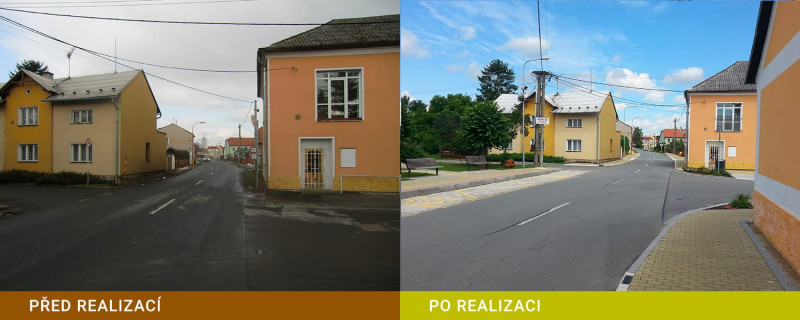 Obec Střeň - Revitalizace návsi a veřejných prostranství obce Střeně