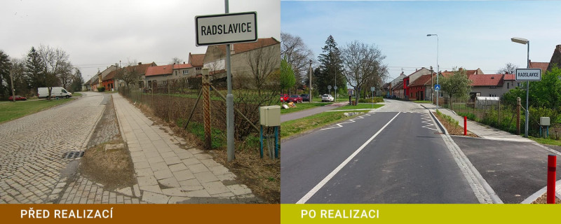Olomoucký kraj - III/43415 Radslavice - Grymov