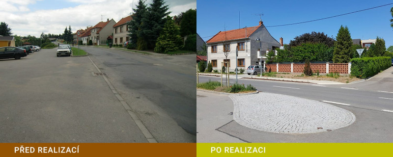 SSOK, Obec Vranovice-Kelčice - Průtah silnic III/4334, III/36711