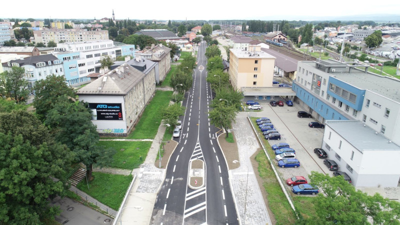 Olomouc, Jeremenkova ulice - cyklostezka II. část
