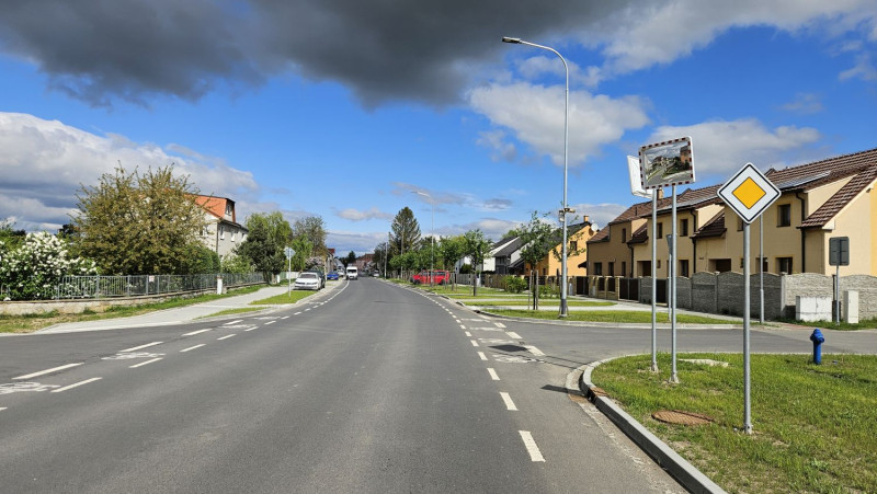 Silnice III/4465 - ul. Olomoucká, Horka nad Moravou