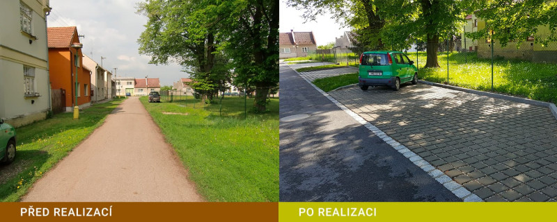 Obec Náklo - Oprava MK - Náklo Pecirek, Rekonstrukce místních komunikací v obci Náklo